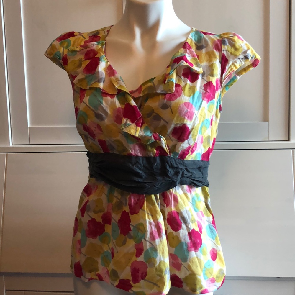 Adille flutter blouse